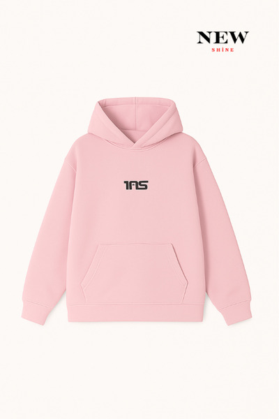 New Shine Hanorac cu imprimeu text