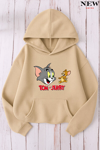 New Shine سويت شيرت بطبعة توم وجيري