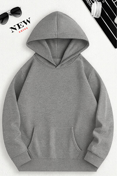 New Shine سويت شيرت بقلنسوة للجنسين