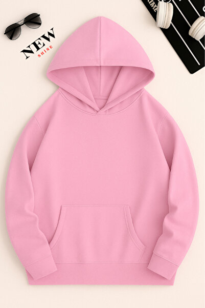 New Shine Hanorac cu glugă unisex