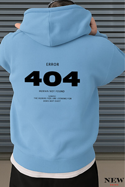 New Shine Error 404 Not Found Φούτερ με στάμπα