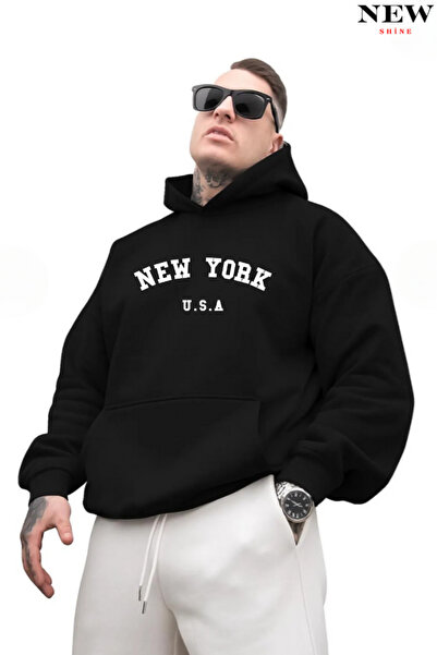 New Shine Hanorac imprimat New York, SUA