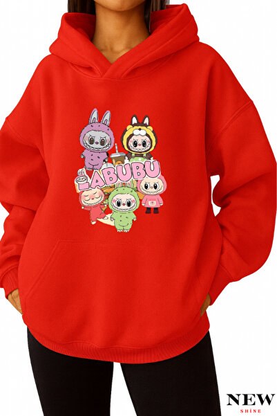 New Shine Φούτερ με στάμπα Labubu