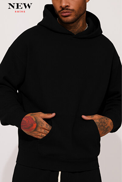 New Shine Hanorac cu glugă unisex