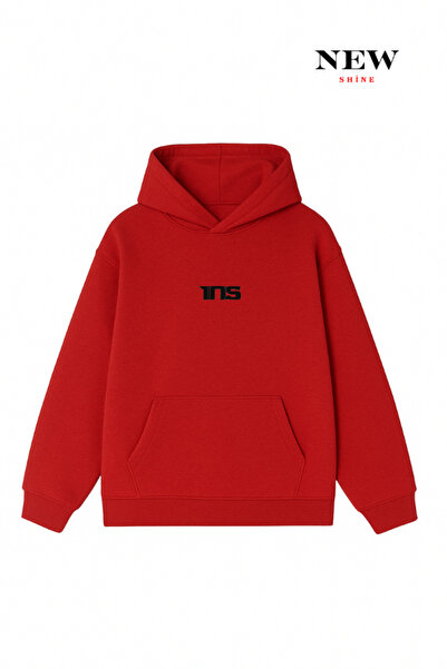 New Shine Hanorac cu imprimeu text