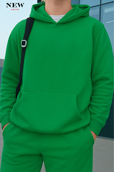 New Shine Hanorac cu glugă unisex