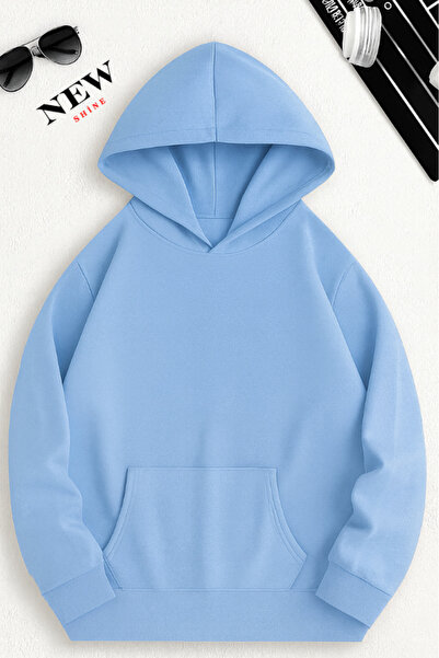 New Shine سويت شيرت بقلنسوة للجنسين