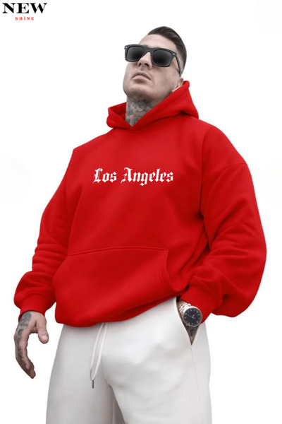 New Shine Світшот з принтом Лос-Анджелеса