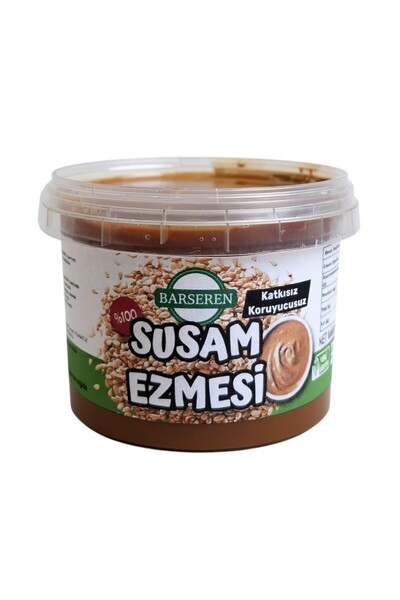 Barseren Susam Ezmesi 500 Gr %100 Yerli Katkısız Doğal