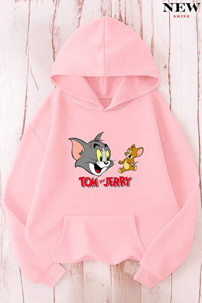 New Shine Hanorac cu imprimeu Tom și Jerry