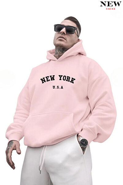 New Shine Φούτερ με στάμπα Νέας Υόρκης ΗΠΑ