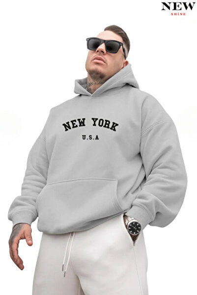 New Shine Sweatshirt sa printom New York USA