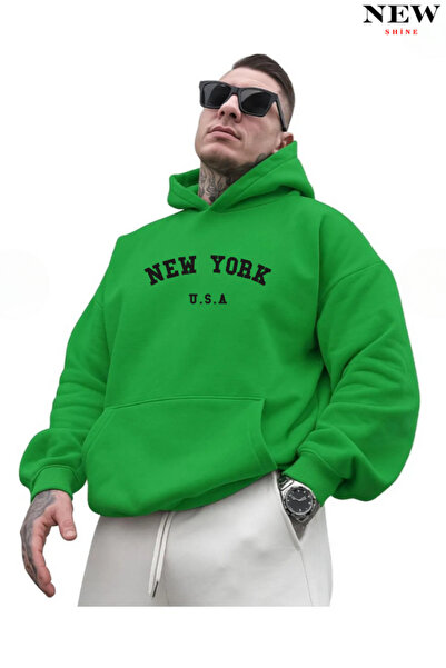 New Shine Φούτερ με στάμπα Νέας Υόρκης ΗΠΑ