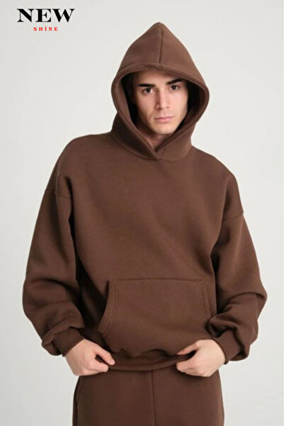 New Shine سويت شيرت بقلنسوة للجنسين