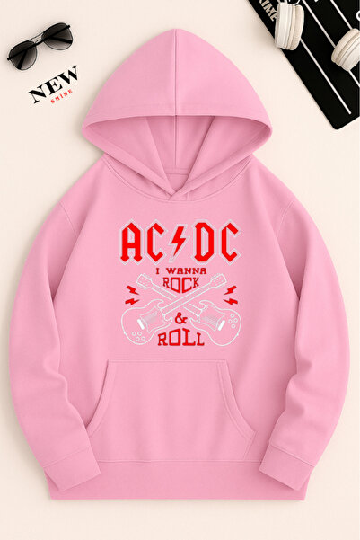 New Shine Hanorac imprimat ACDC