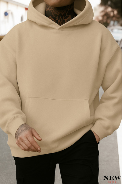 New Shine سويت شيرت بقلنسوة للجنسين