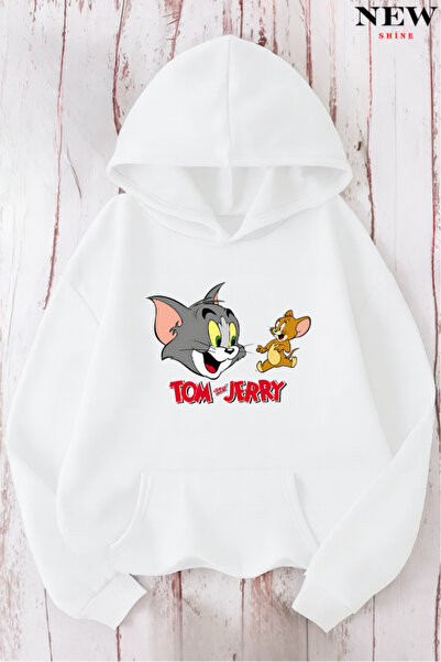 New Shine سويت شيرت بطبعة توم وجيري