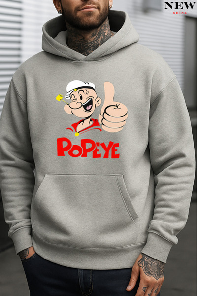 New Shine Hanorac cu imprimeu Popeye