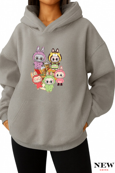 New Shine Hanorac imprimat Labubu