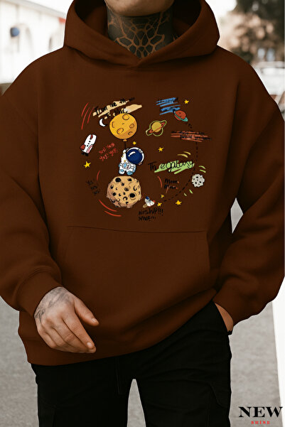 New Shine Astronaut Printed Sweatshirt