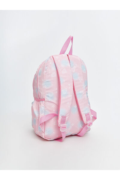 LC Waikiki Pink Multi-Compartment Girl's Backpack