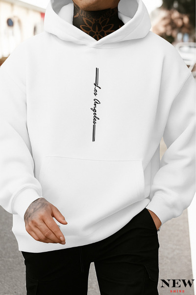 New Shine Los Angeles Printed Sweatshirt