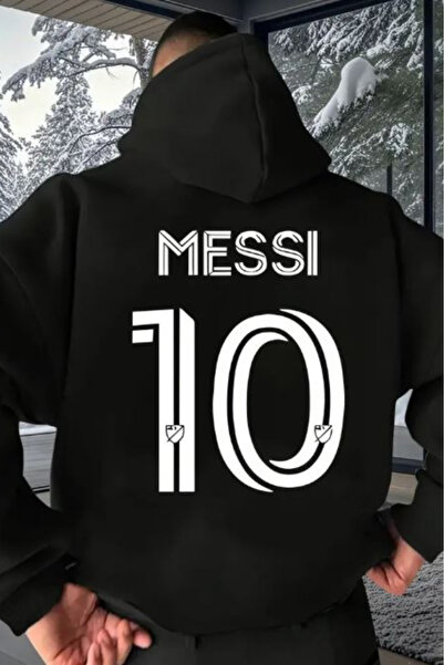 New Shine Messi Baskılı Sweatshirt