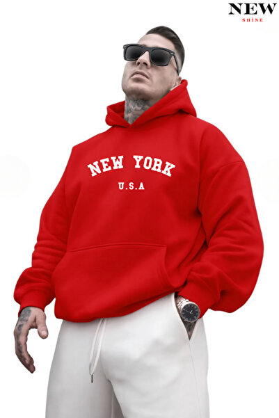 New Shine New York Usa Printed Sweatshirt