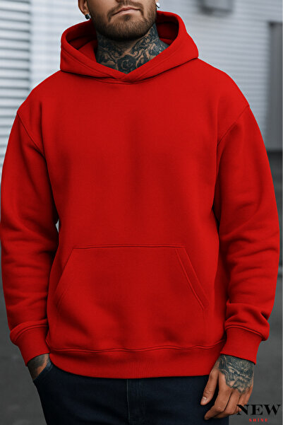 New Shine سويت شيرت بقلنسوة للجنسين