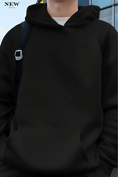 New Shine سويت شيرت بقلنسوة للجنسين