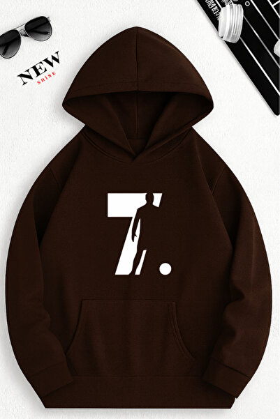 New Shine سويت شيرت مطبوع عليه رونالدو 7