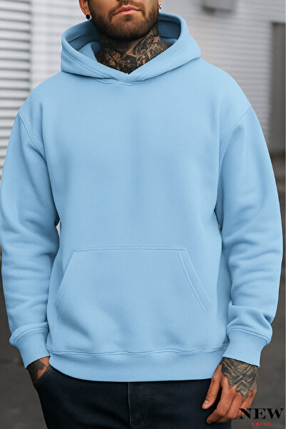 New Shine سويت شيرت بقلنسوة للجنسين