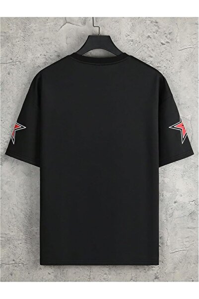 Marco Fresco Μπλουζάκι Unisex Chicago 18 Teen με στάμπα oversize