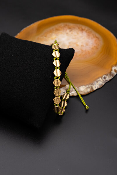 Serenite Collection Rock Altın Kaplama Bronz Bileklik