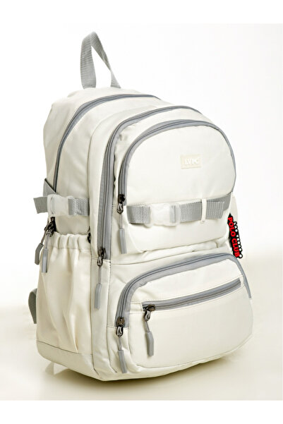a v d a Korean Style Multi-Compartment Padded Full Inner Lining School Backpack Middle School High School College Bag