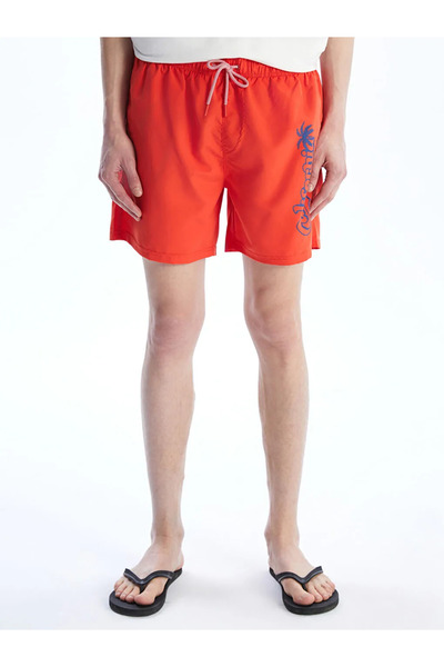 LC Waikiki Short Length Printed Men's Swim Shorts