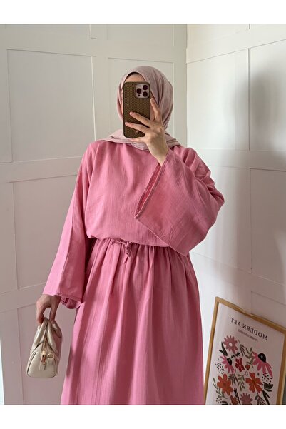 Moda Lippa Dusty Rose Muslin Casual Blouse