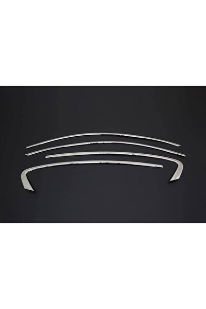 Universal FORD FOCUS 4 HB/SEDAN UYUMLU ÜST CAM ÇITASI 4 PARÇA 2018 VE SONRASI PASLANMAZ KROM