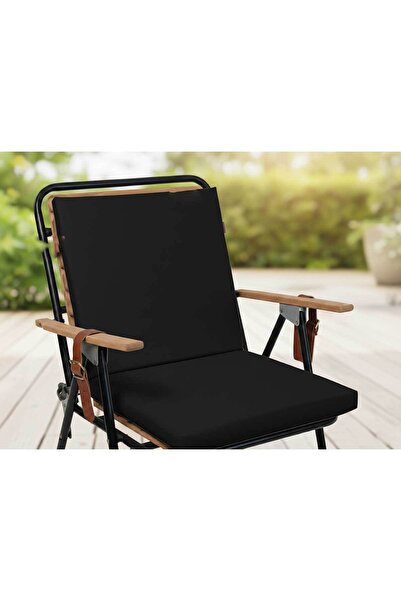 RevuBaby Bahçe Balkon Salon Sandalye Minderi Bağlama İPLİ (ARKALIKLI)