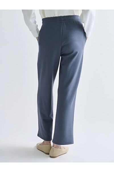 LC Waikiki LCWAIKIKI BasicAntrasit Beli Lastikli Kadın Eşofman Altı