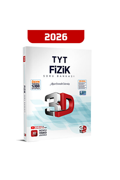 3D Yayınları 2026 3D TYT Fizik Soru Bankası