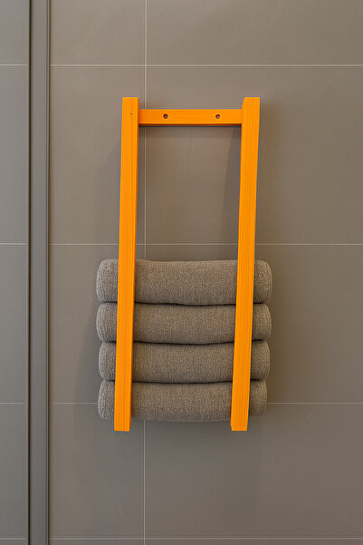 DemCey Home Decorative Wall Shelf Bathroom Towel Holder Towel Rack Towel Stand