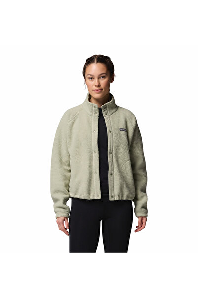 Columbia Jasper Ridge Pebbled Full Snap Women's Fleece Top