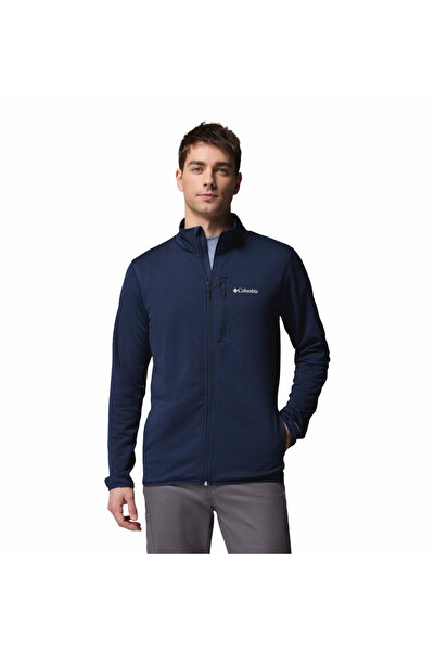 Columbia Essential Hike Grid Tam Fermuarlı Erkek Polar Üst