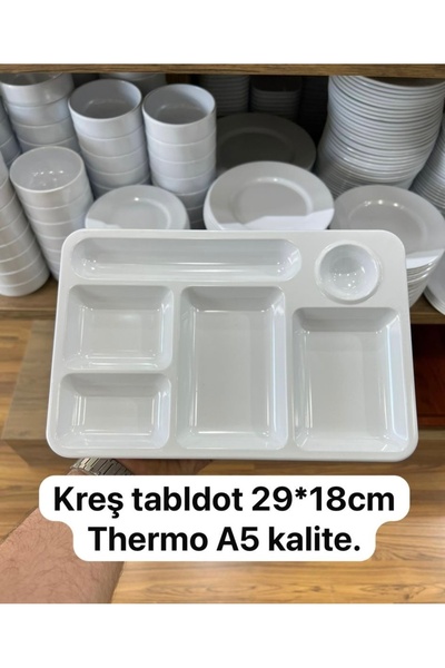 ASVEN Çocuk Tabldot Tabak polikanbon 10 Adet