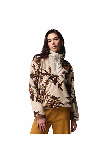 Columbia Sequoia Grove Printed Yarım Fermuarlı Kadın Polar Üst