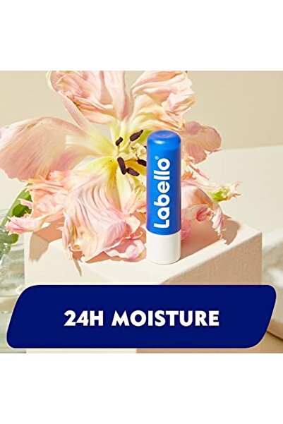 LABELLO Lip Care, Moisturizing Lip Balm, Original with Shea Butter, 3x4.8g