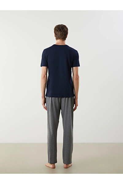 LC Waikiki Standart Kalıp Fenerbahçe Baskılı Erkek Pijama Takımı