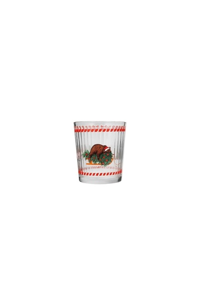 Porland Bear Soft Drink Glass 6-Pack 360 Cc