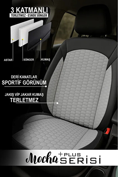 Store Toyota COROLLA 2000 2020 UYUMLU TAY TÜYÜ PLUS OTO KILIFI TAM SET FÜME TAM